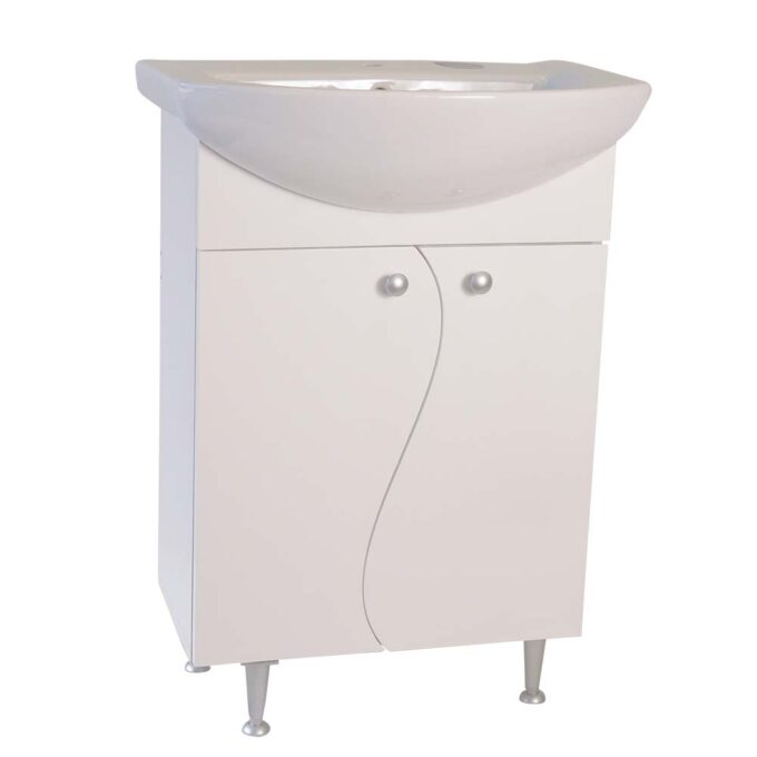 Masca chiuveta / lavoar baie Selena  din MDF  60 cm  alb
