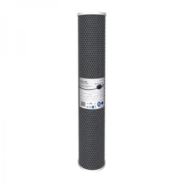 Cartus filtrant long Aquafilter sin seria Gold Carbune Activ 20   FCCBL-L-G