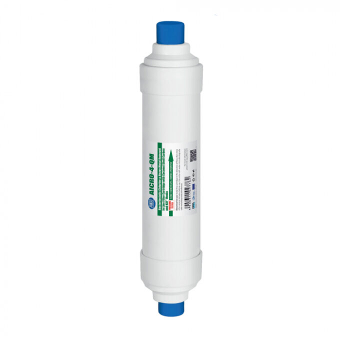 Cartus filtrant Aquafilter In-Line GAC si KDF  AICRO-4-QM