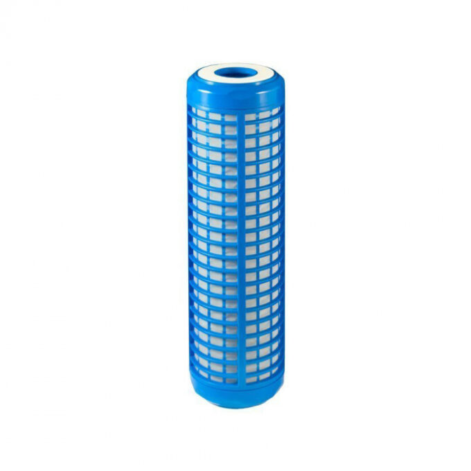 Cartus filtrant lavabil 10   cu sita din inox pentru apa rece CXRL