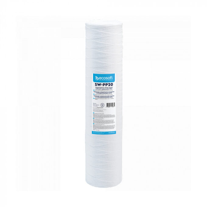 Cartus filtrant din fir infasurat de polipropilena BigBlue 20   Ecosoft