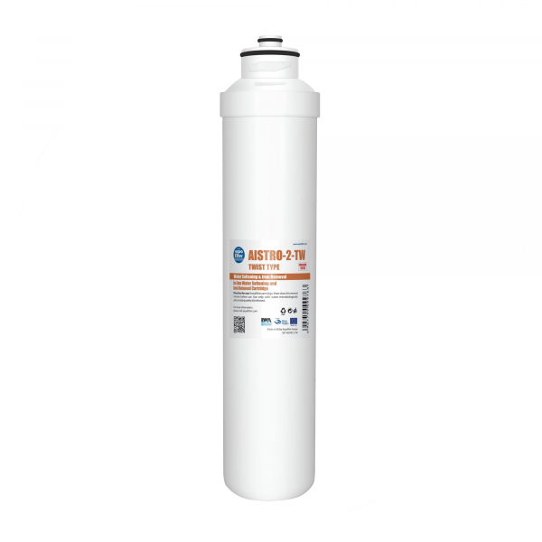 Cartus In-line dedurizare si eliminare fier Aquafilter Twist AISTRO-2-TW