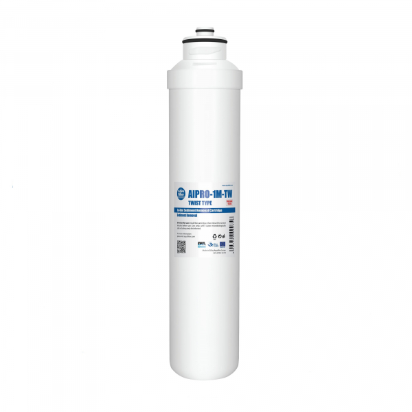 Cartus eliminare sedimente In-line Aquafilter Twist AIPRO-1M-TW