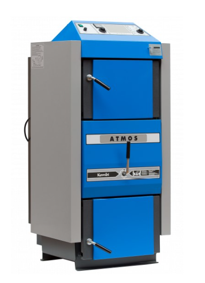 Cazan (centrala) combustibil solid, gazeificare, Atmos, C25ST, otel, 25kW