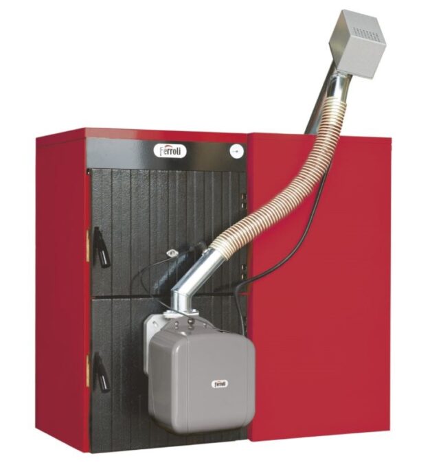 Cazan din fonta pe peleti Ferroli SunPellet 3 - 22 kW 1 Cazan din fonta pe peleti Ferroli SunPellet 3 - 22 kW
