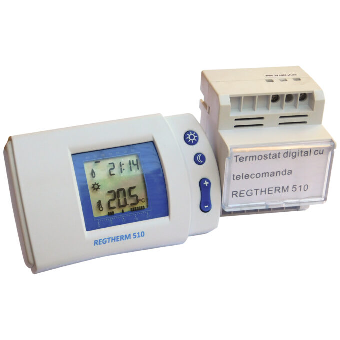 Termostat programabil cu radiocomanda RF 510 1 Termostat programabil cu radiocomanda RF 510
