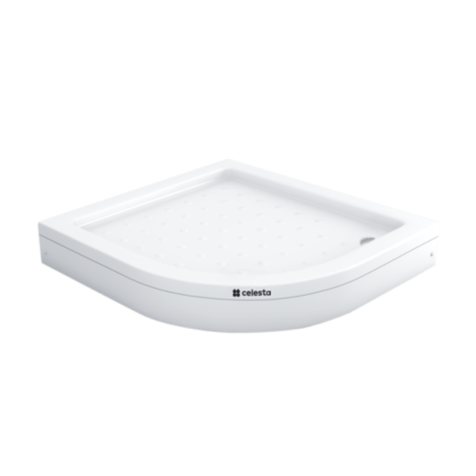 Cadita de dus semirotunda Celesta acril 90 x 90 x 15 cm 1 Cadita de dus semirotunda Celesta acril 90 x 90 x 15 cm