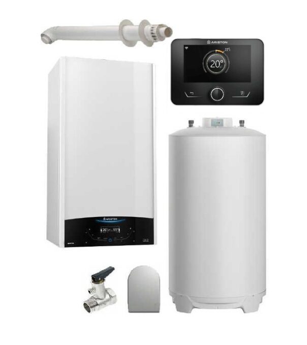 Centrala termica in condensare Genus One System 24 cu boiler BCH 200 L 1 Centrala termica in condensare Genus One System 24 cu boiler BCH 200 L