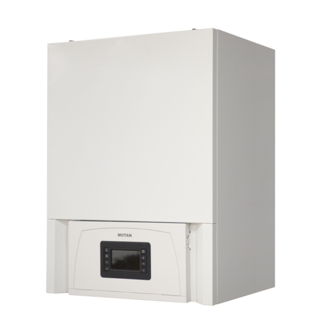 Centrala termica in condensare Motan Condens 100 70 CH2 C38GC70V1 - 70 kw, numai incalzire, kit evacuare inclus 1 Centrala termica in condensare Motan Condens 100 70 CH2 C38GC70V1 - 70 kw, numai incalzire, kit evacuare inclus