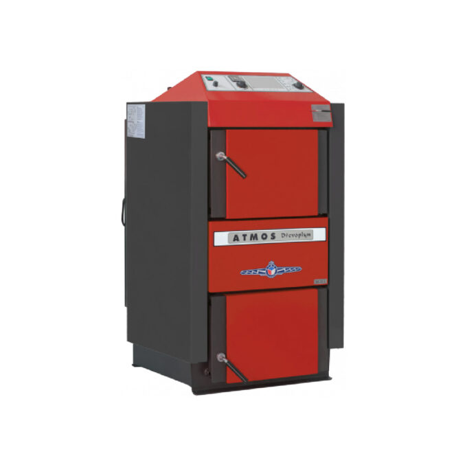 Cazan (centrala) combustibil solid, gazeificare, Atmos, DC22SX, otel, 22kW 1 Cazan (centrala) combustibil solid, gazeificare, Atmos, DC22SX, otel, 22kW
