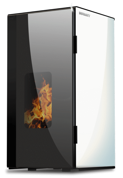 Centrala termosemineu pe peleti Burnit Vision Swan White 18 kw, echipata cu pompa de circulatie, vas de expansiune, automatizare, suprafata pana la 120 metri patrati 1 Centrala termosemineu pe peleti Burnit Vision Swan White 18 kw, echipata cu pompa de circulatie, vas de expansiune, automatizare, suprafata pana la 120 metri patrati