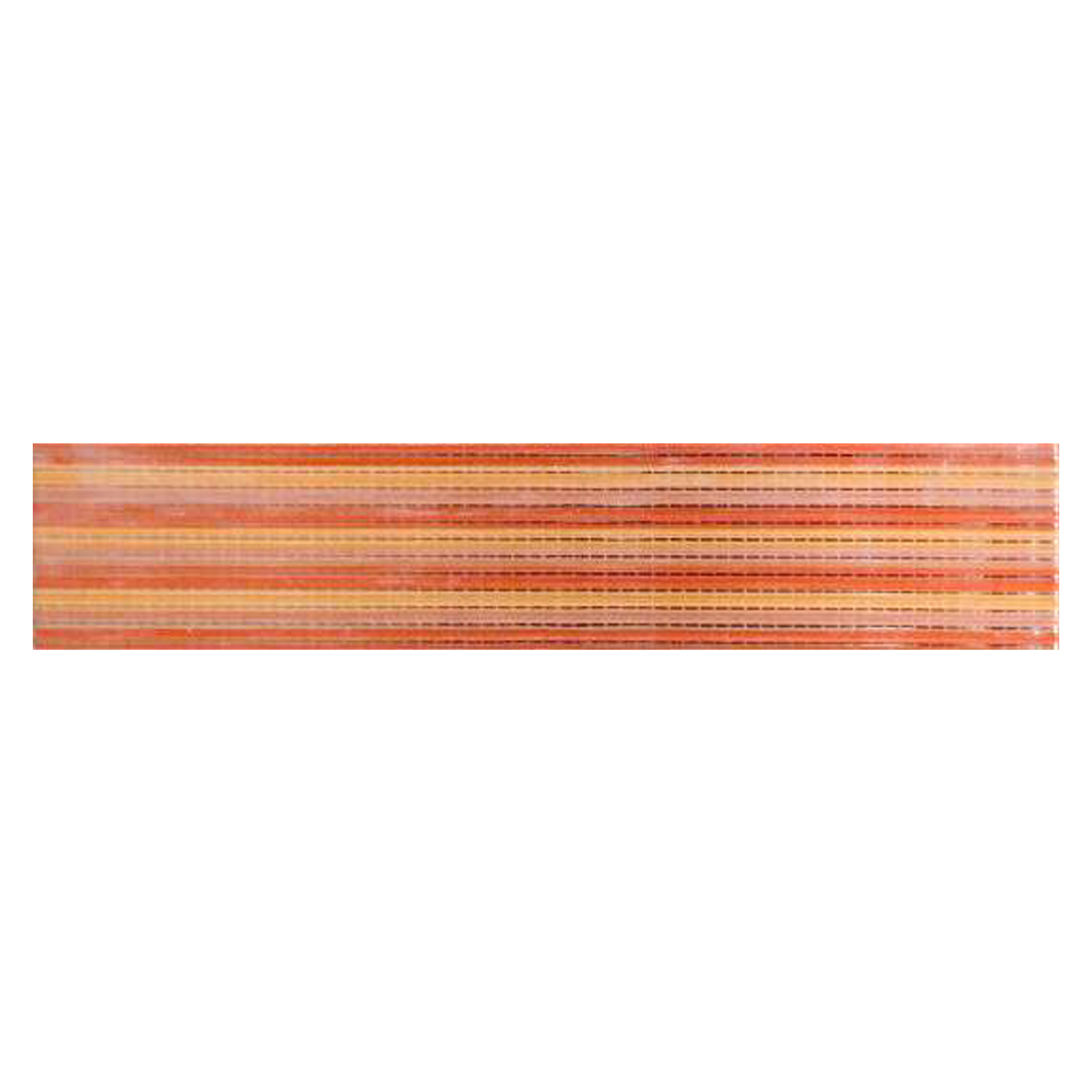Brau decorativ faianta baie / bucatarie Textline Caramel  7 x 40