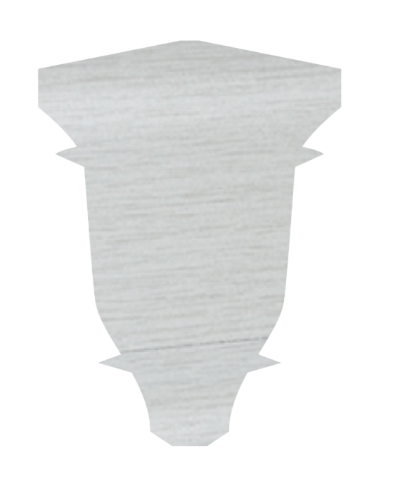 Colt interior plinta Korner LP55  gri deschis
