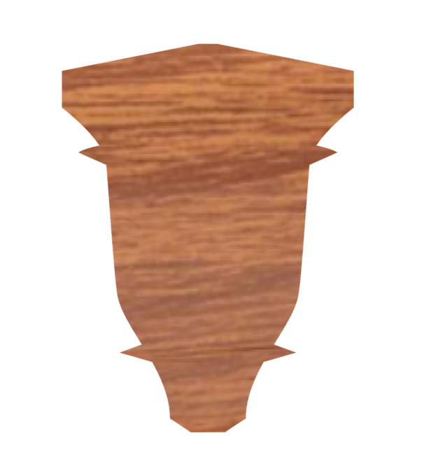 Colt interior plinta Korner LP55  stejar panama