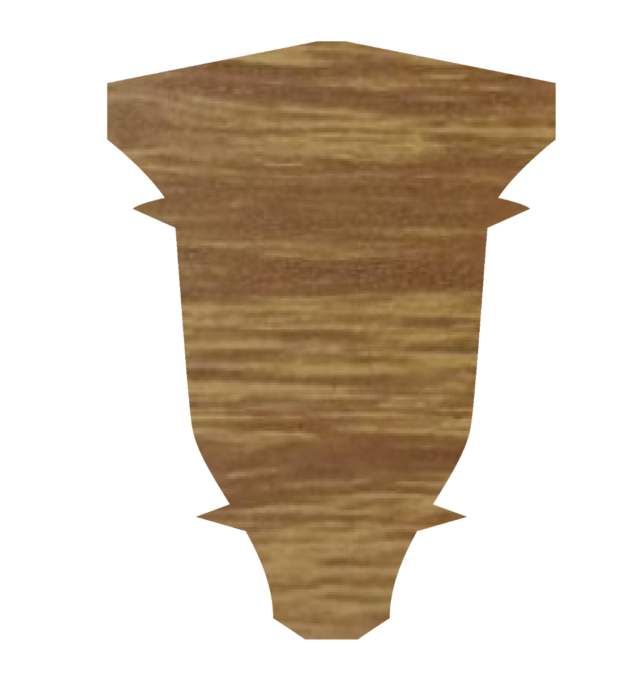 Colt interior plinta Korner LP55  stejar royal