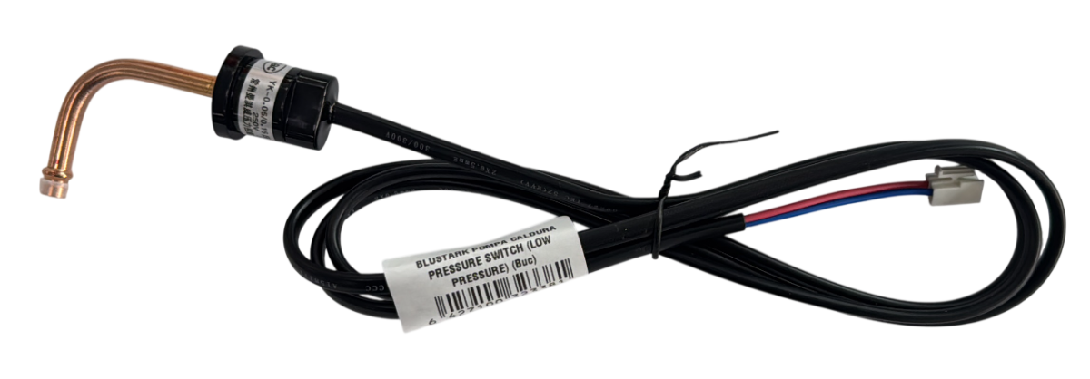 Comutator de presiune joasa (Low Pressure Switch), oprire sub 0.05 MPa / pornire 0.15 MPa, pentru pompa de caldura Fornello Blustark Qsense 1 Comutator de presiune joasa (Low Pressure Switch), oprire sub 0.05 MPa / pornire 0.15 MPa, pentru pompa de caldura Fornello Blustark Qsense