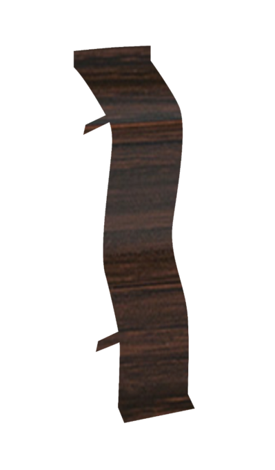 Conector plinta Korner LP52 wenge 1 Conector plinta Korner LP52 wenge
