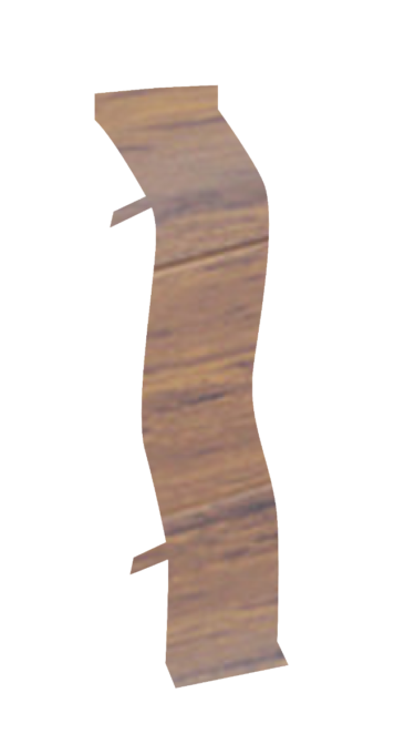 Conector plinta Prexa F5  castan