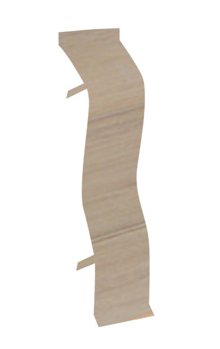 Conector plinta Prexa G0 stejar rustic 1 Conector plinta Prexa G0 stejar rustic