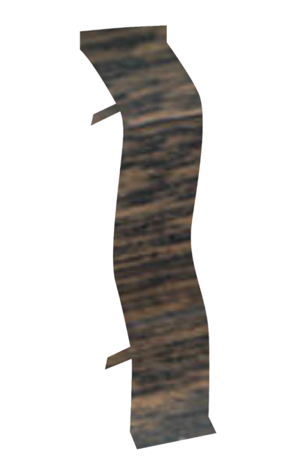Conector plinta Prexa G2 wenge 1 Conector plinta Prexa G2 wenge