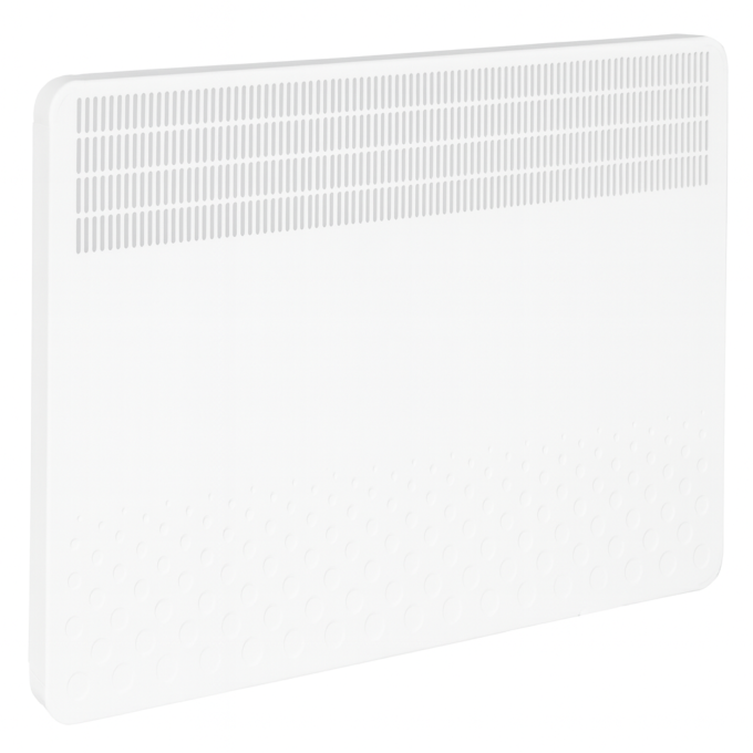 Convector electric de perete sau pardoseala Solaris KIP 1000 W, control electronic,  Termostat de siguranta, termostat reglabil, IP 24, ERP 2018, pana la 12 mp