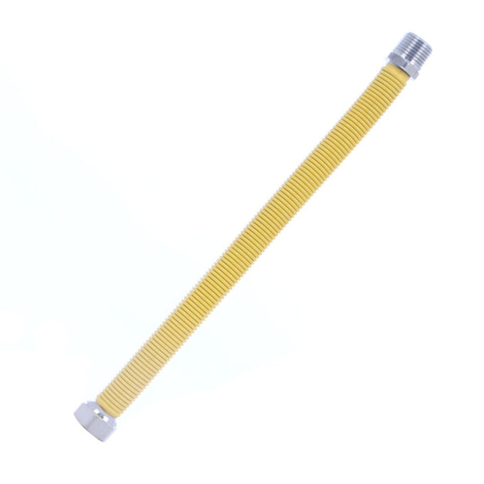 Racord flexibil gaz extensibil inox  cu protectie  3/4"  filet interior - exterior  30 - 60 cm  Premium