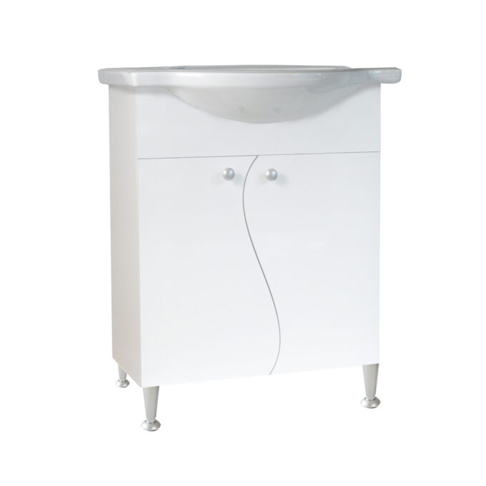 Masca chiuveta / lavoar baie Selena  din MDF  70 cm  alb