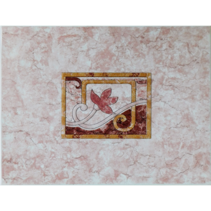 Faianta decorativa Asya Alara Claret Red  25X33