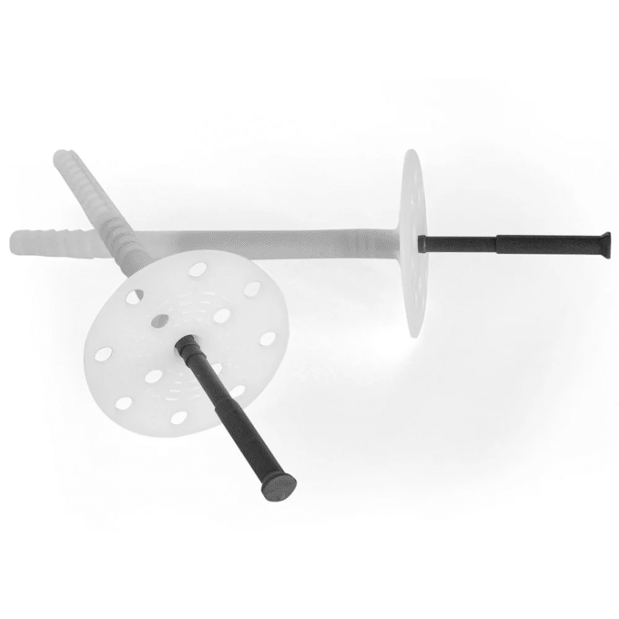 Diblu cu rozeta si tija pentru polistiren THERMOMASTER D  10 x 90 mm