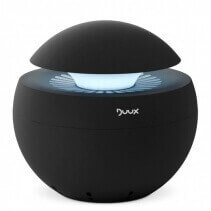 Purificator aer Duux negru, Difuzor aroma, Ionizare, Filtru HEPA si carbune, Consum 5W/h, Debit aer 68 mc/ora, Veioza