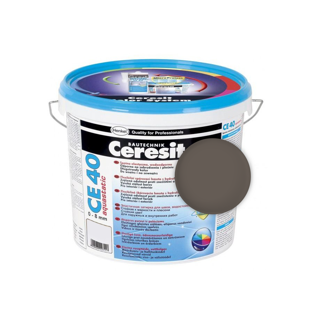 Chit de rosturi gresie si faianta Ceresit CE 40 Anthracite  5 Kg