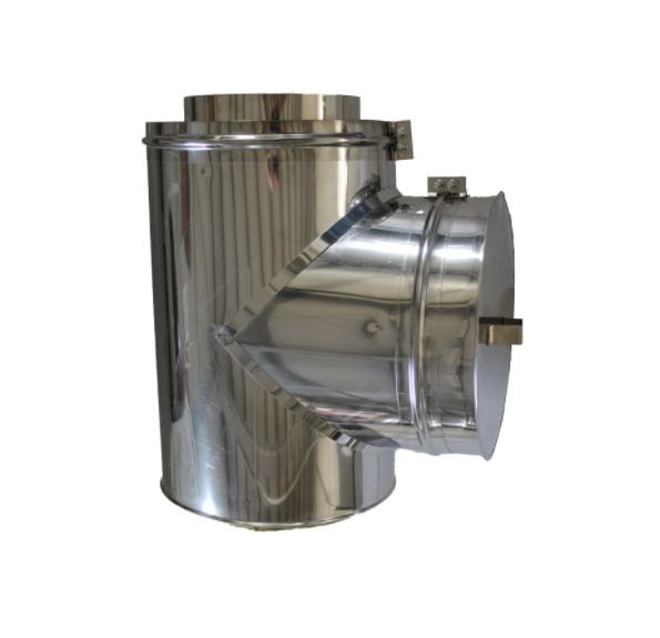 Element vizitare din inox Fornello, diametru interior 200 mm, pentru centrale pe lemn, carbune si peleti 1 Element vizitare din inox Fornello, diametru interior 200 mm, pentru centrale pe lemn, carbune si peleti