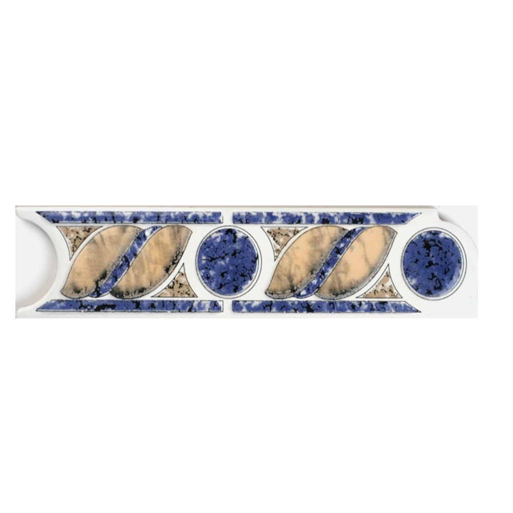 Brau decorativ faianta baie / bucatarie 624 Multi  5 x 20