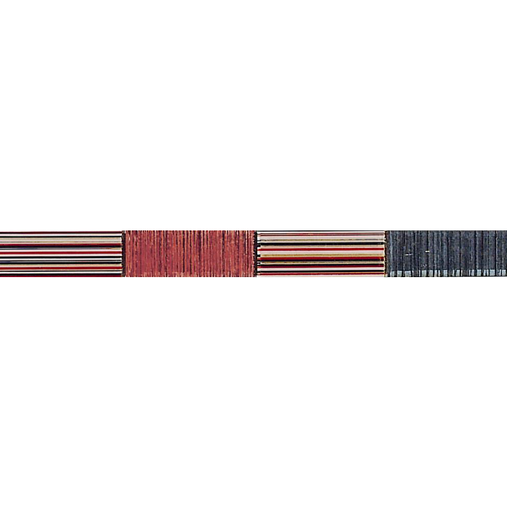 Brau decorativ faianta baie / bucatarie Forma T-315 Rojo  3 x 31.6