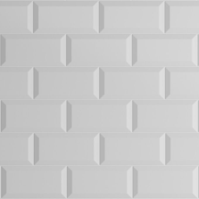 Faianta King Metro White  10 x 20 cm  mata