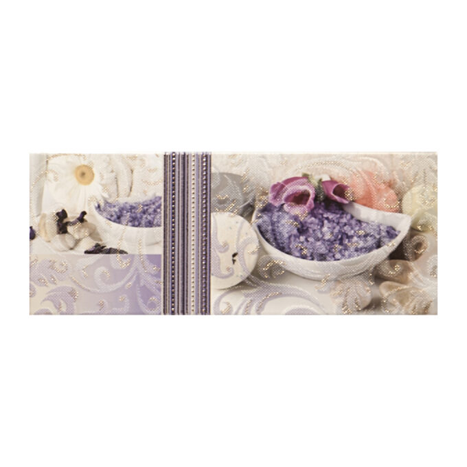 Faianta decorativa Yalta Wellness Violet 2  20 x 50