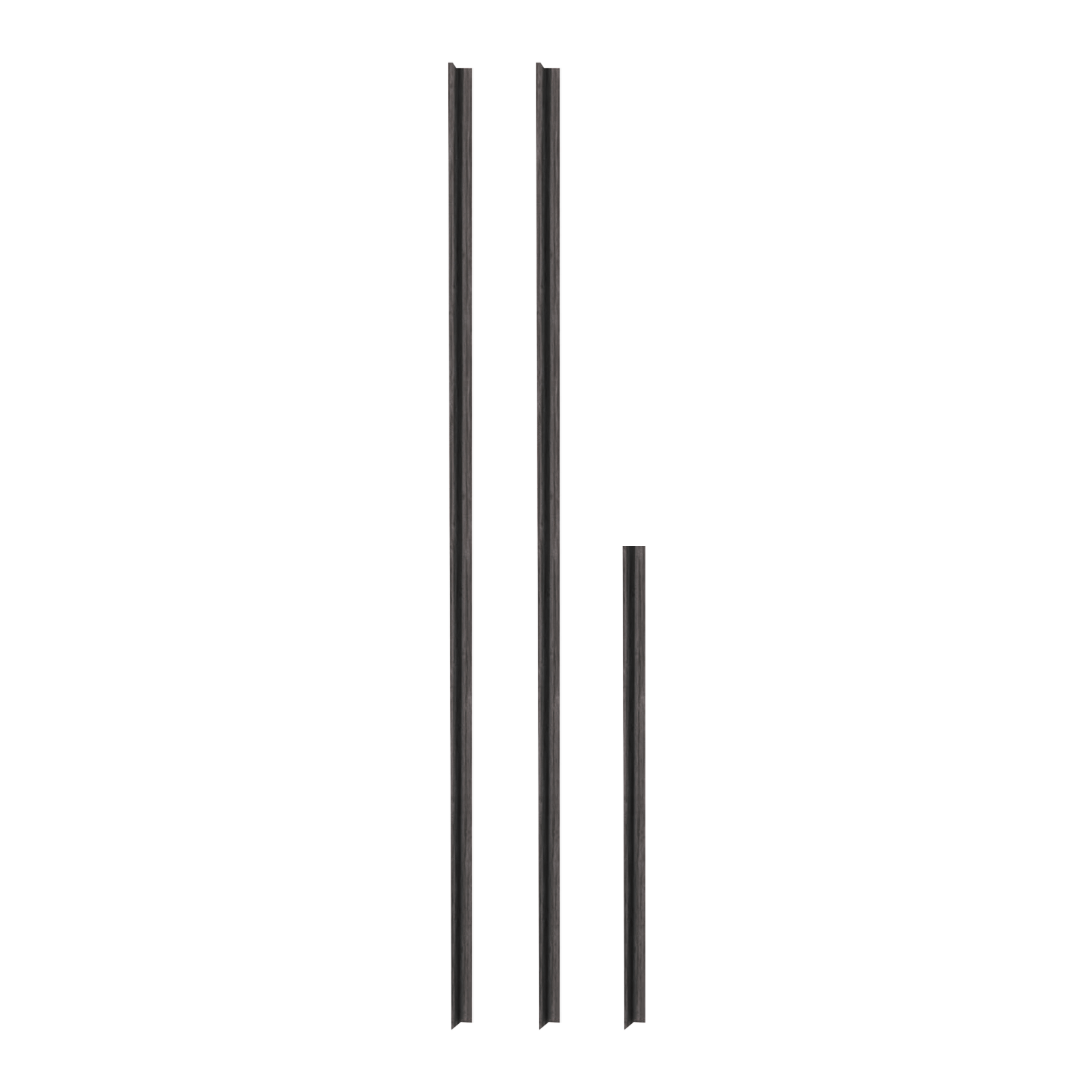Pervaz din MDF pentru usa de interior Idealine 110 Anthracit  3 bucati/set