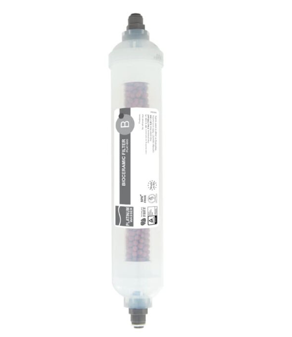 Post-filtru Bioceramic Platinium Wasser cu Turmalina