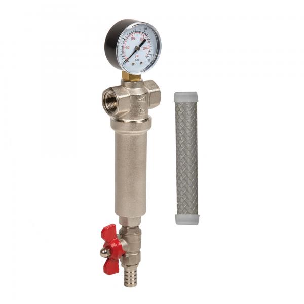 Filtru metalic de sedimente cu purjare FHMBxX 1 Filtru metalic de sedimente cu purjare FHMBxX