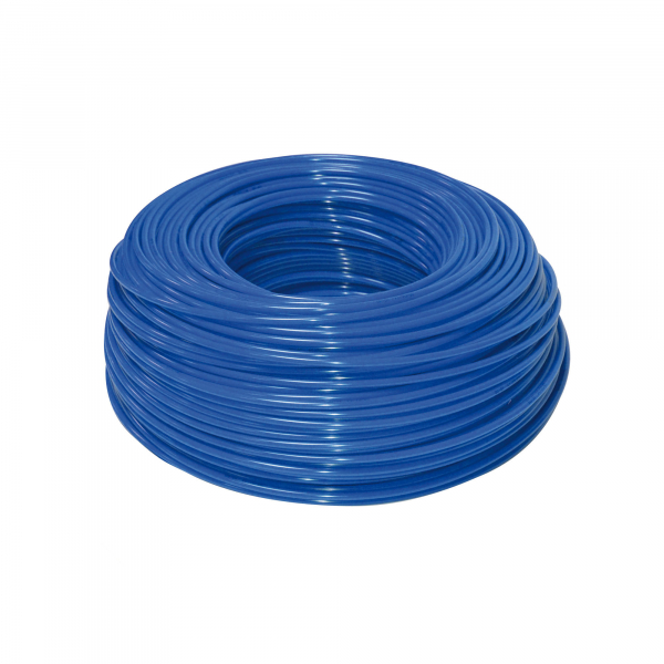 Furtun flexibil polietilena 1 4   ( 6 mm ) albastru