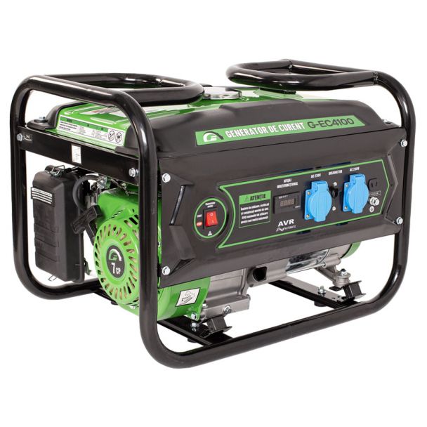 Generator de curent pe benzina Greenfield G-EC4100, portabil, monofazat, 3 kVA 1 Generator de curent pe benzina Greenfield G-EC4100, portabil, monofazat, 3 kVA