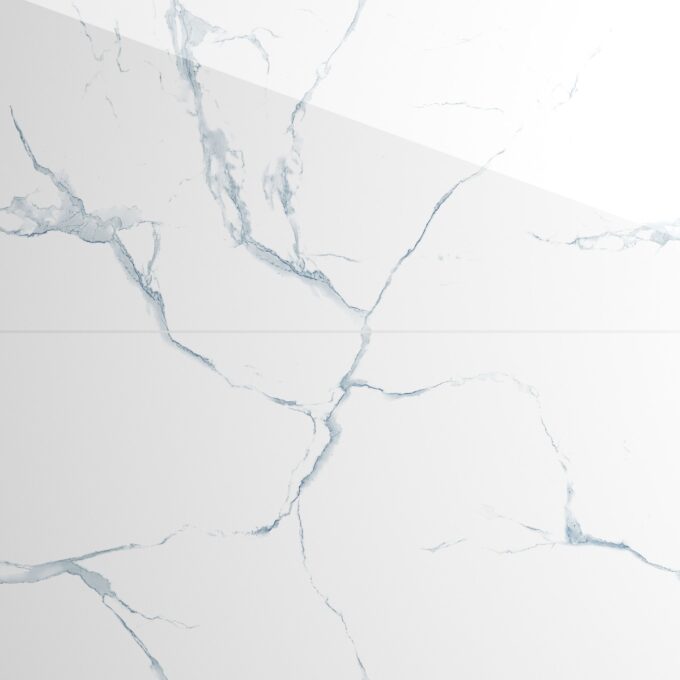 Gresie portelanata rectificata Classic Statuario Aqua  60X120  lucioasa