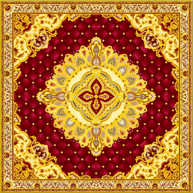 Gresie decorativa / covor ceramic Baroque Amara Rojo 121103-2B 120X120 (4 placi 60X60) lucioasa 1 Gresie decorativa / covor ceramic Baroque Amara Rojo 121103-2B 120X120 (4 placi 60X60) lucioasa