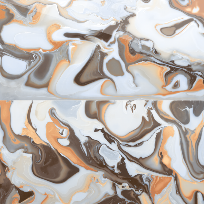Gresie rectificata exterior / interior Milky Cappuccino  60 x 120 cm  lucioasa  portelanata  tip marmura
