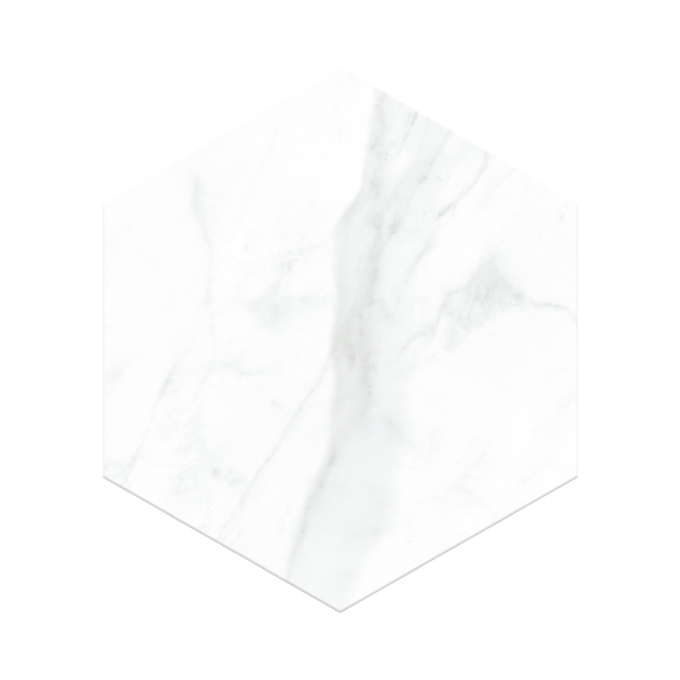 Gresie hexagonala exterior / interior Alley White 21 5 x 25 cm mata portelanata tip marmura 1 Gresie hexagonala exterior / interior Alley White 21 5 x 25 cm mata portelanata tip marmura