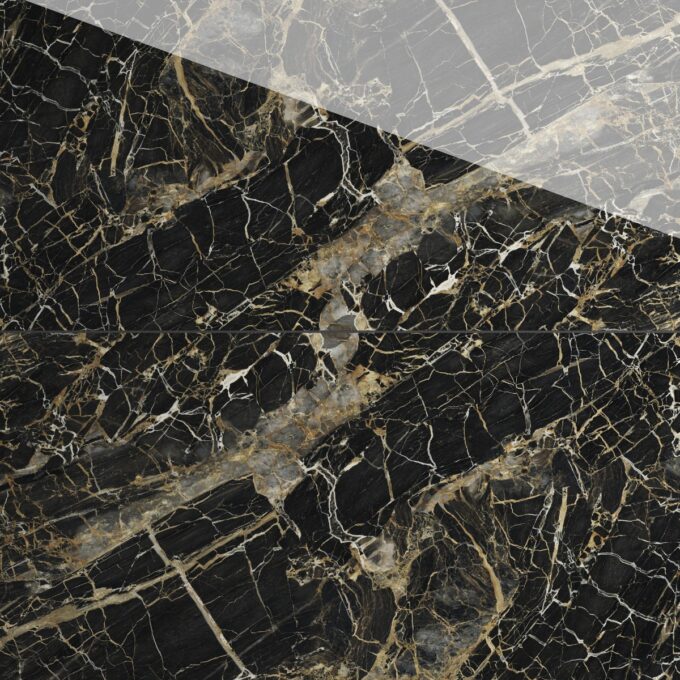 Gresie exterior / interior portelanata Black Golden 60 x 120 cm lucioasa rectificata tip marmura 1 Gresie exterior / interior portelanata Black Golden 60 x 120 cm lucioasa rectificata tip marmura