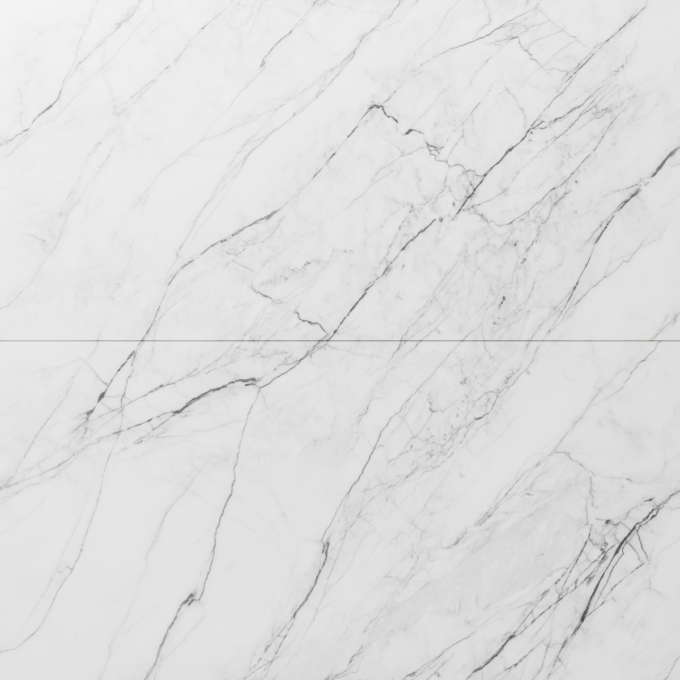 Gresie portelanata exterior / interior Carrara  60 x 120 cm  lucioasa  rectificata  tip marmura