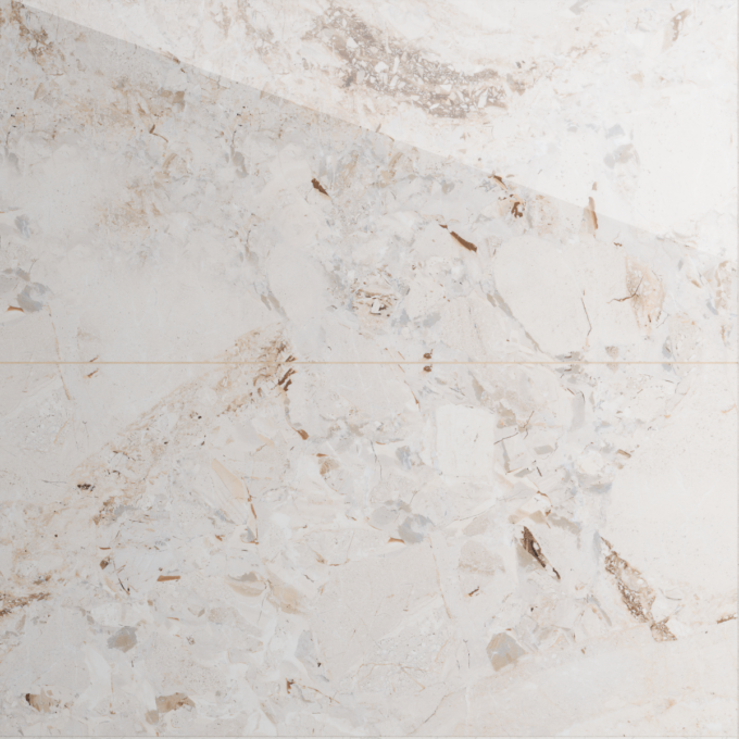 Gresie rectificata exterior / interior Era Stone White  60 x 120 cm  lucioasa  portelanata  tip piatra naturala