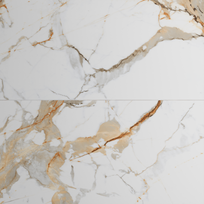 Gresie portelanata rectificata Nover White Carving  60X120 cm  mata
