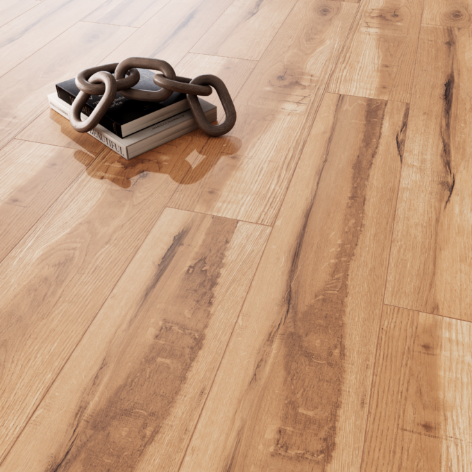 Gresie tip parchet exterior / interior Ostand Pecan  20 x 120 cm  mata  portelanata  rectificata